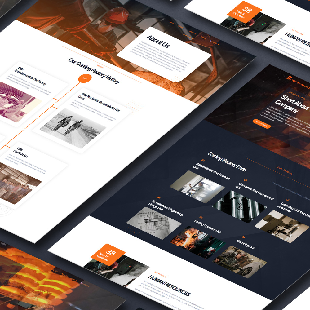 Pishtaz Bakhtar Website Overview